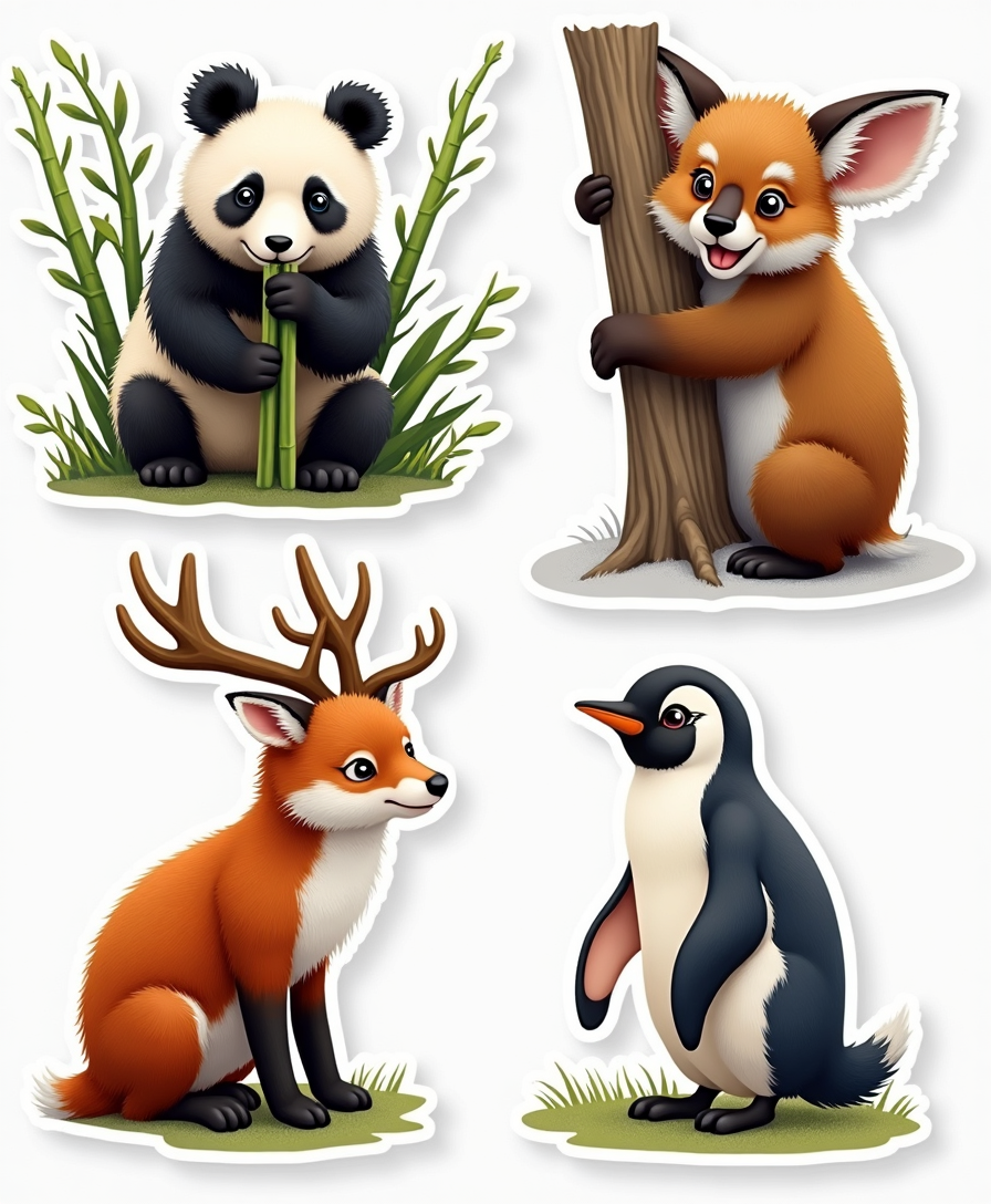Animals & Wildlife - Sticker Sheet v6